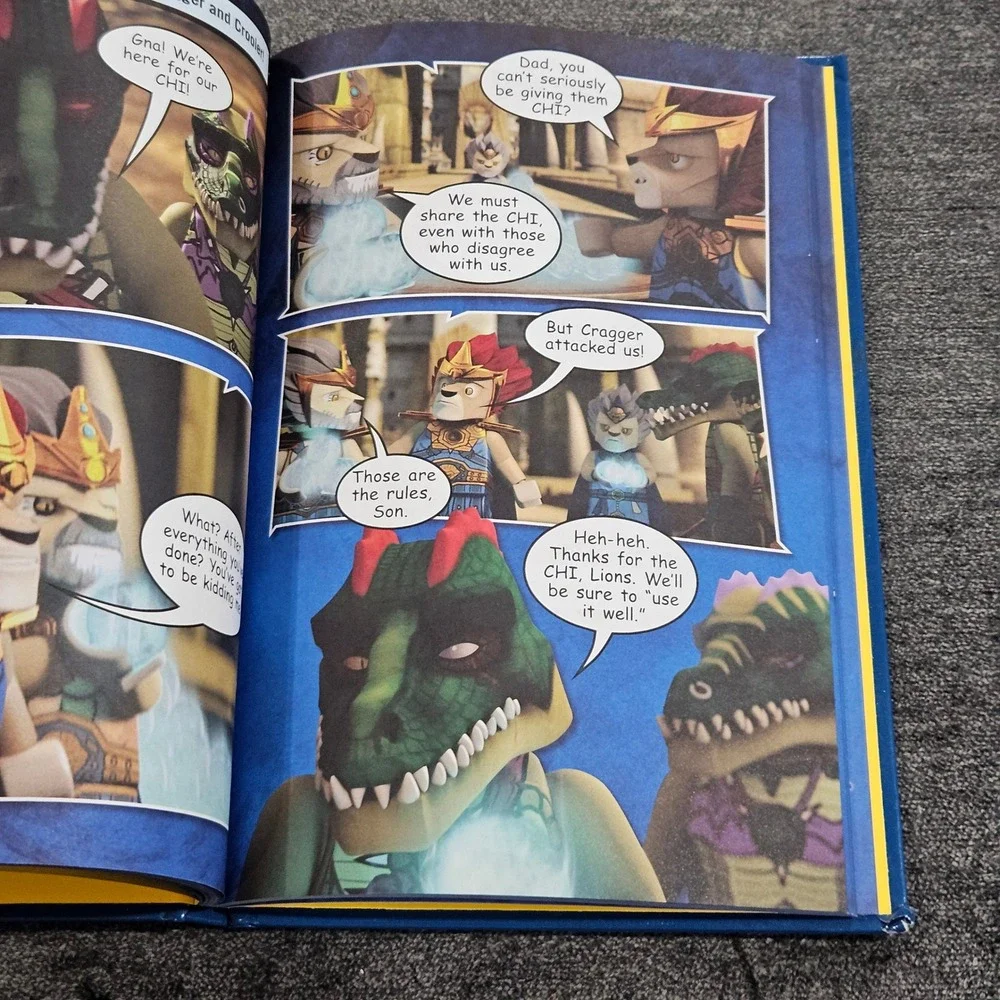 LEGO Chima Battle for Chima Reader Collection Book Scholastic Based on TV Series